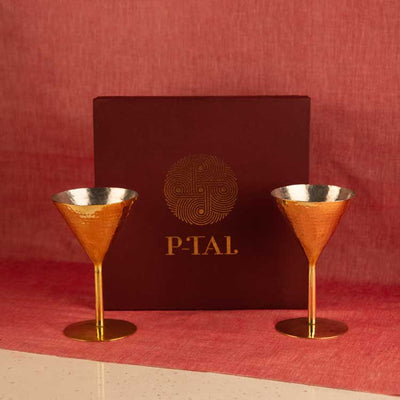 Cocktail Glasses In Gift Box (Set of 2)