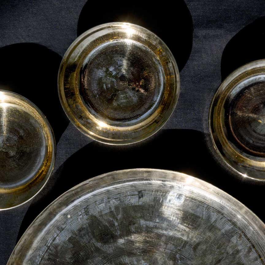 kansa bowl's or thaali