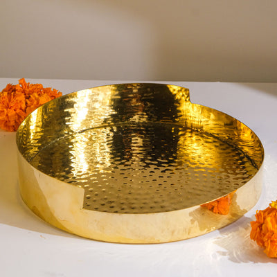 Pooja Thaali Set (Brass and Copper)
